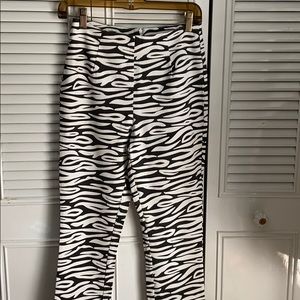 Zebra Kick Flare Pant